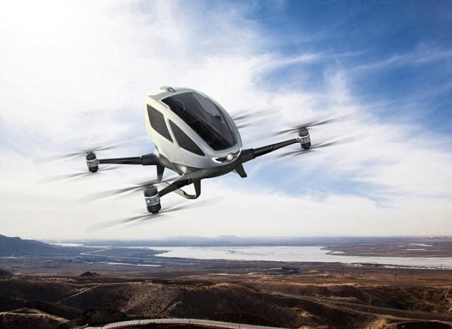 aerial autonomous vehicle dubai