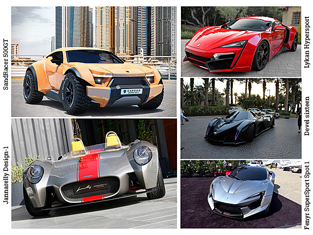 Supercars you didn't know are made in UAE