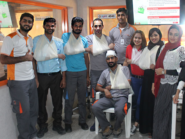 First Aid training for QR employees