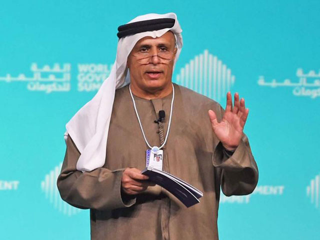 Mattar Al Tayer, Director-General, Chairman of the Board of Executive Directors of the Roads and Transport Authority (RTA), discusses the future of transport in the era of the Fourth Industrial Revolution at the World Government Summit in Dubai.