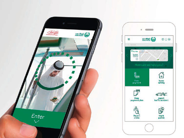 The Dubai Police app now features an expanded list of online services. The force is planning a marketing campaign to alert motorists to the services that will no longer be provided in person.