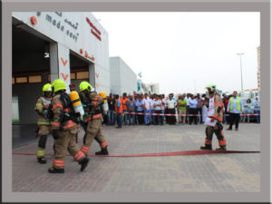 Emergency Evacuation Drill training for Quick Registration the Dubai Civil Defense